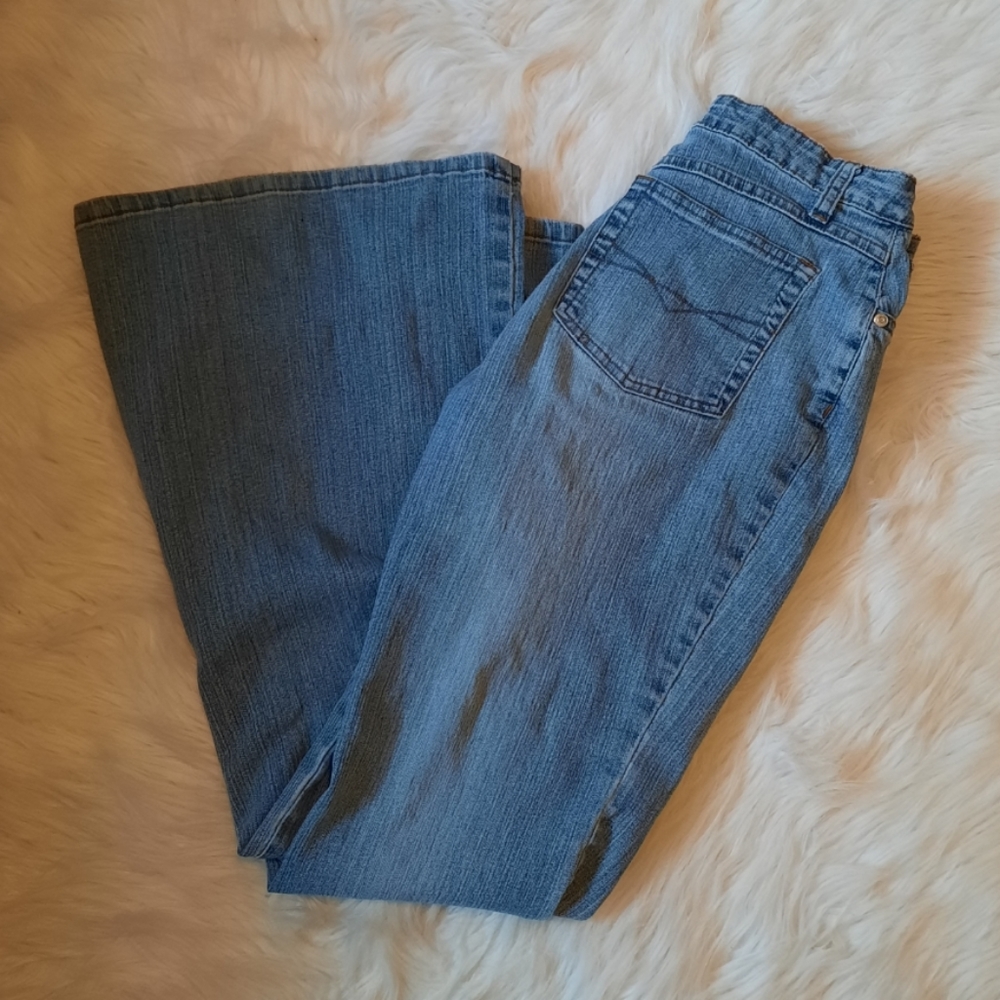 VINTAGE BOHO Floral Threaded Jeans - Picture 11 of 12